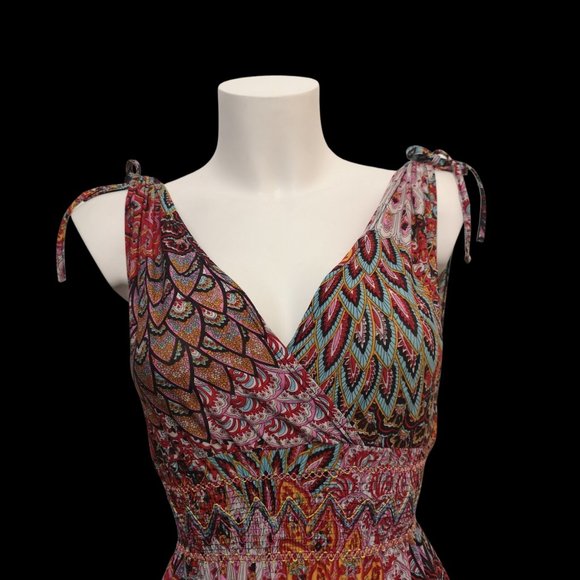 Maxi Dress. fall colours - Picture 3 of 3